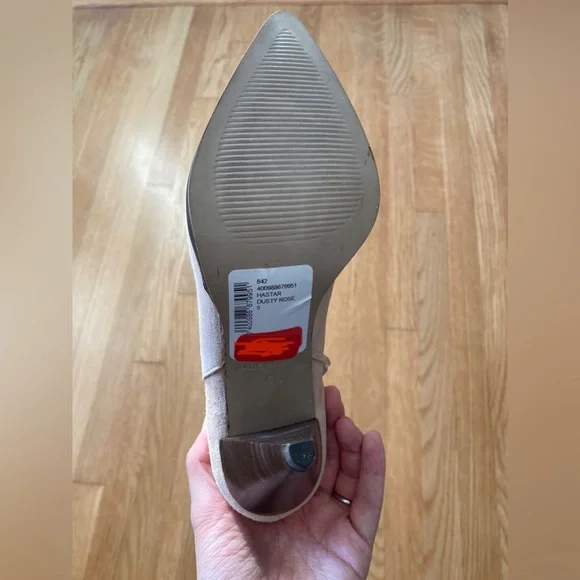 Pure Navy Shoes Pure Navy Hastar Suede Booties - Picture 4 of 4